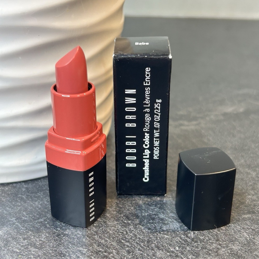 NEW‎ Bobbi Brown BABE Crushed Lip Color Lipstick .07 oz RETIRED Travel Size